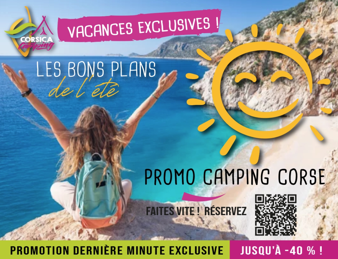 Nos promotions Camping Corse